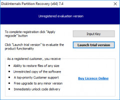 DiskInternals Partition Recovery Installation von Partition Recovery.